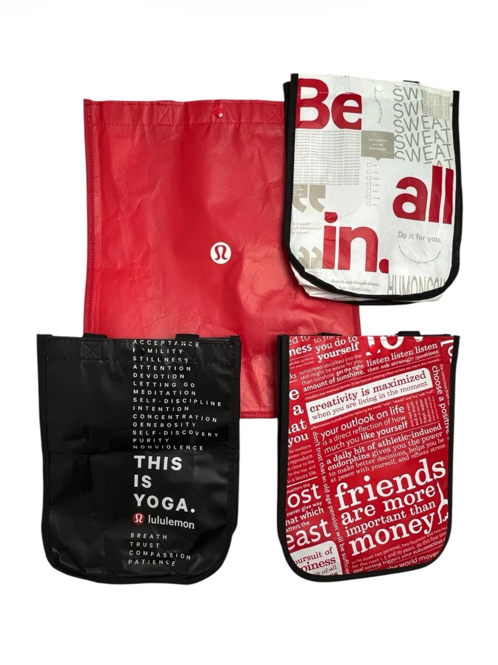 Lululemon Reusable Shopping Bags